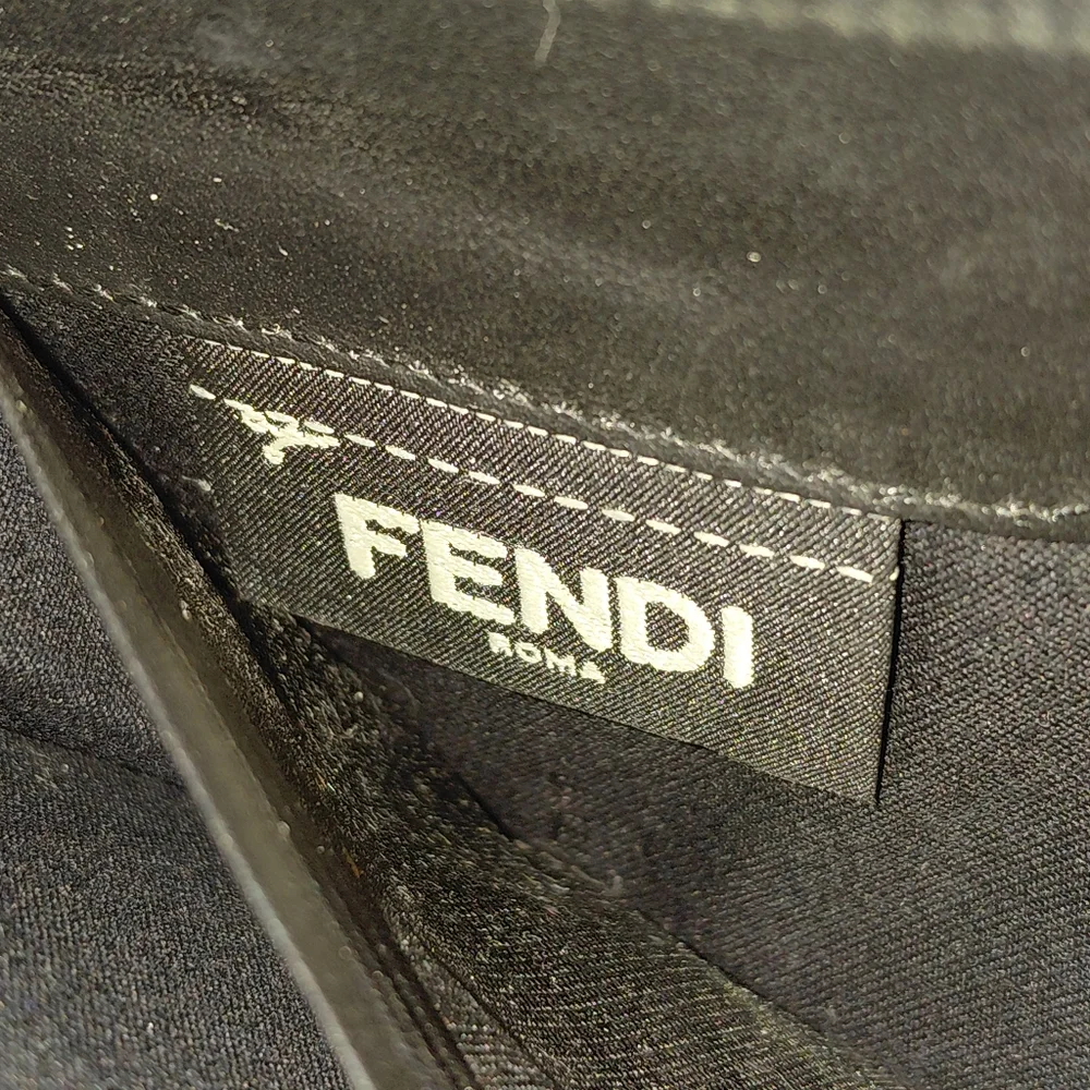 Fendi monster zipper